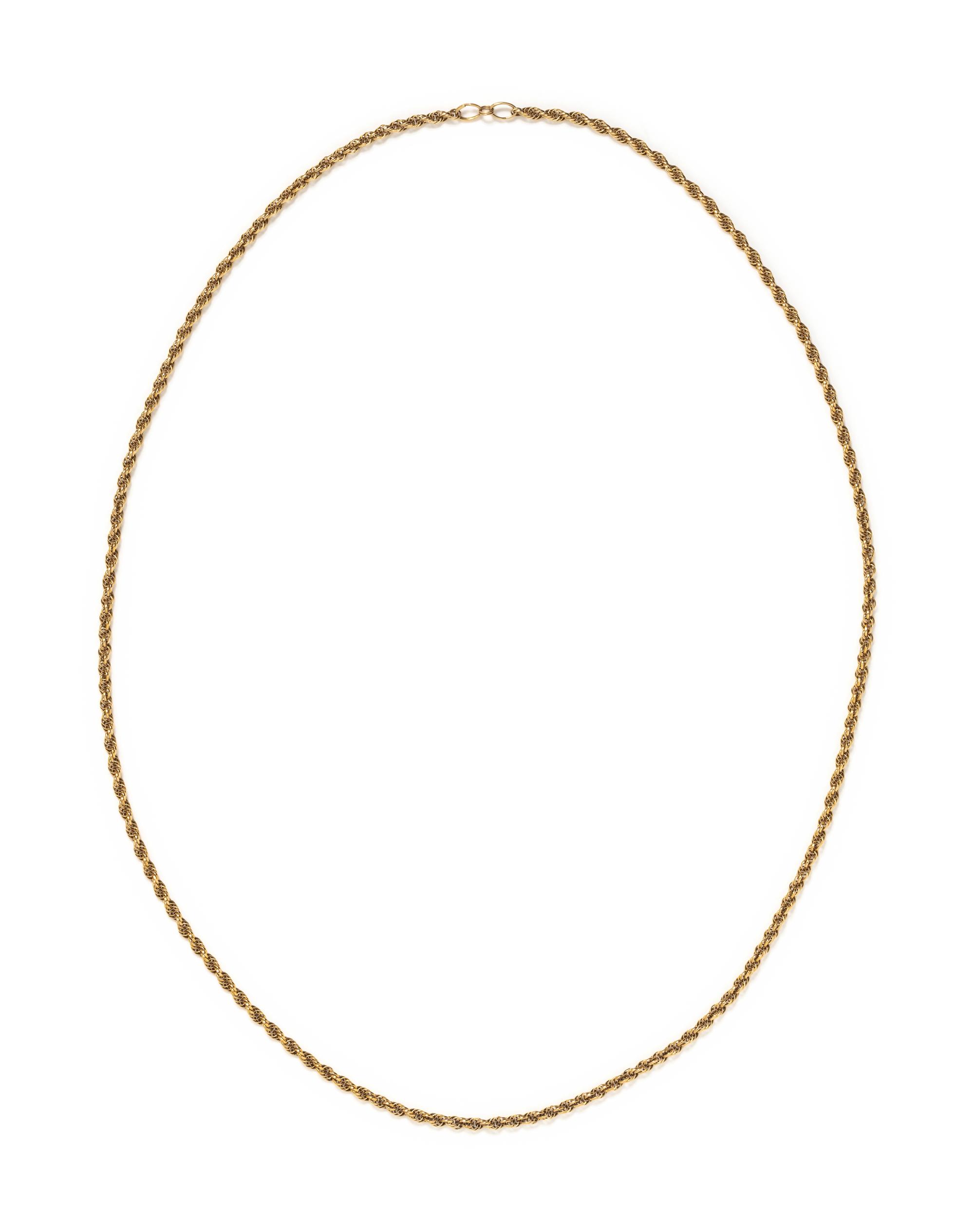 YELLOW GOLD NECKLACE