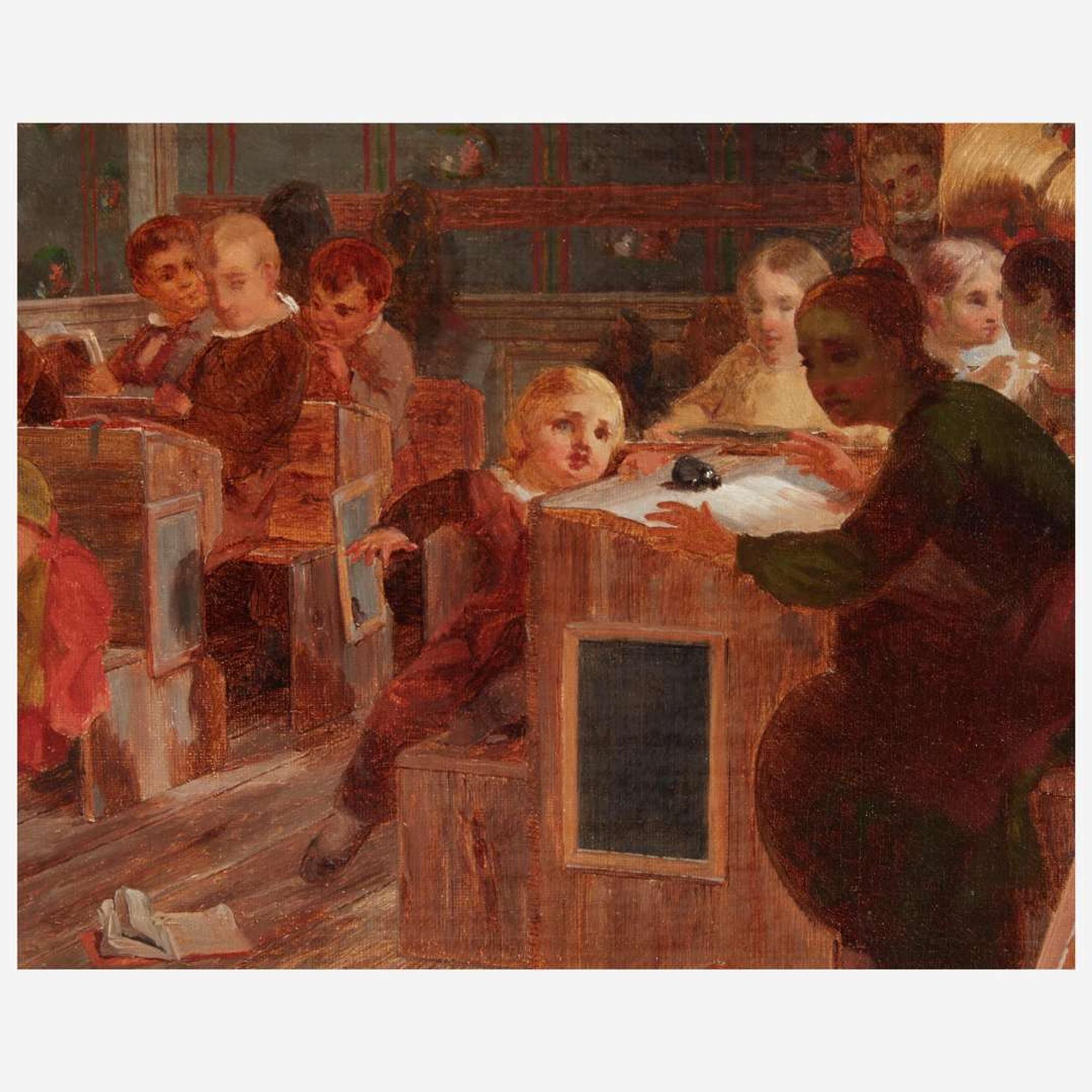 William Tolman Carlton (American, 1816–1888) In Disgrace (The Classroom)