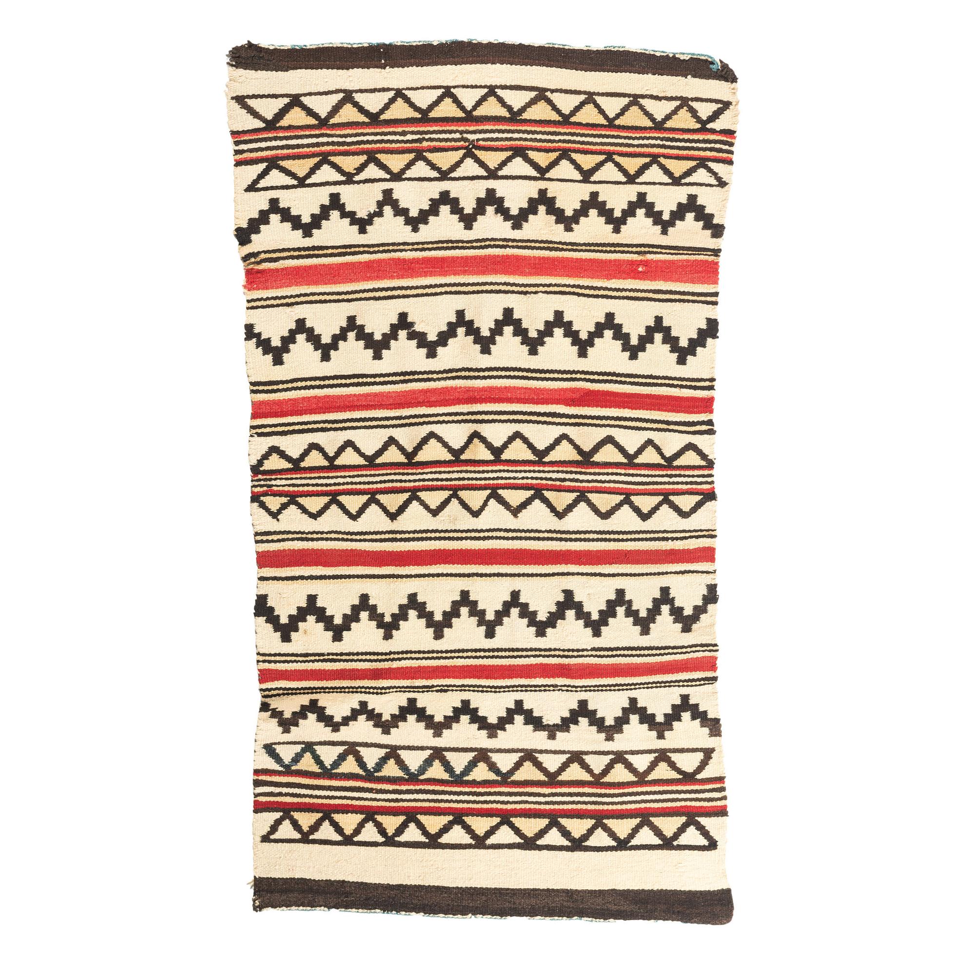 Navajo Double Saddle Blanket / Rug