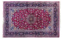 An Isfahan Wool and Silk Rug 10 feet x 6 feet 8 inches. — 20TH CENTURY