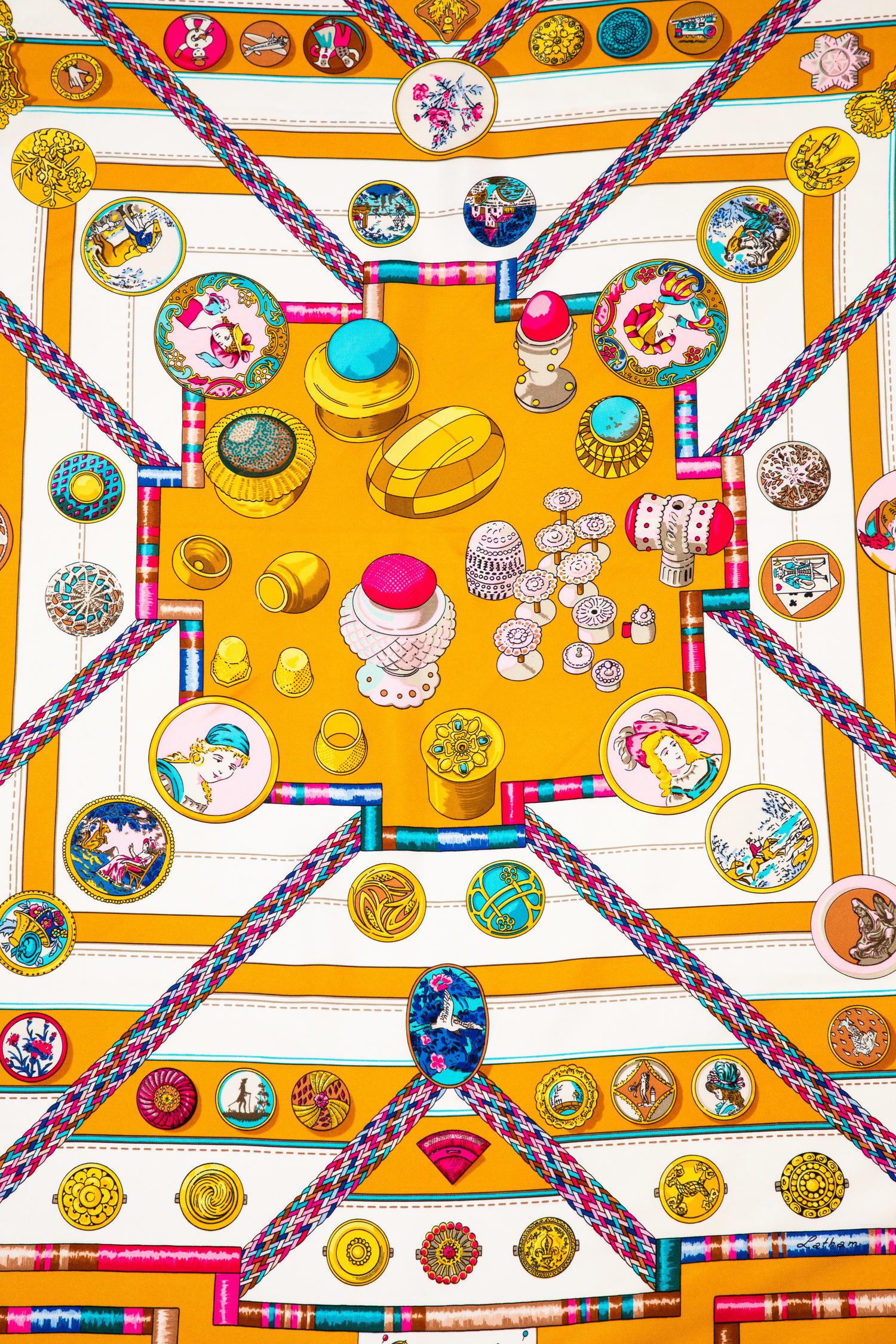 Hermès 90cm Silk Scarf