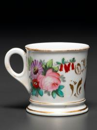 A Cigar Maker's Porcelain Occupational Shaving Mug