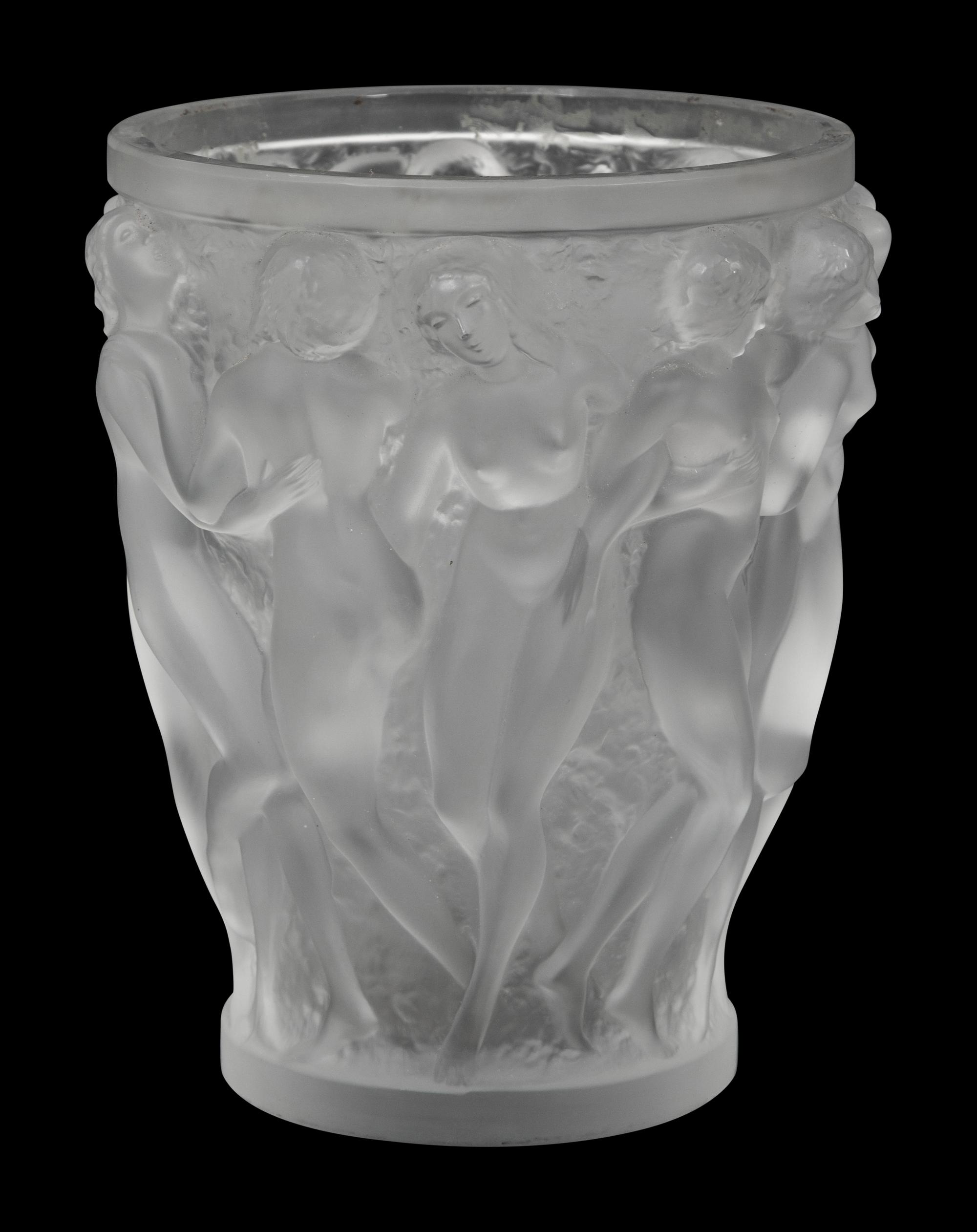 A Lalique Bacchantes Vase