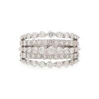 WHITE GOLD AND DIAMOND RING