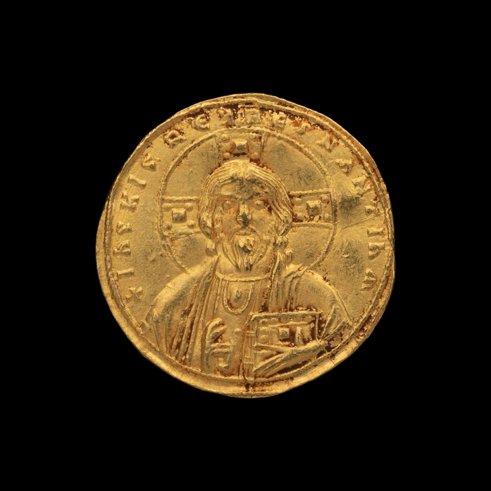 [ANCIENTS] BYZANTINE EMPIRE. Michael IV (1034-1041 AD). Av Histamenon (4.6g, 22mm)
