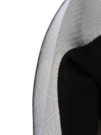 Geoffrey Beene Black Wool and Horsehair Bolero, Spring 1995
