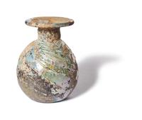 A Roman Glass Sprinkler Flask