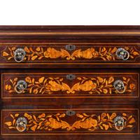 A Dutch Marquetry Chest of Drawers