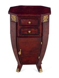 A Gilt Metal Mounted Burlwood Side Table