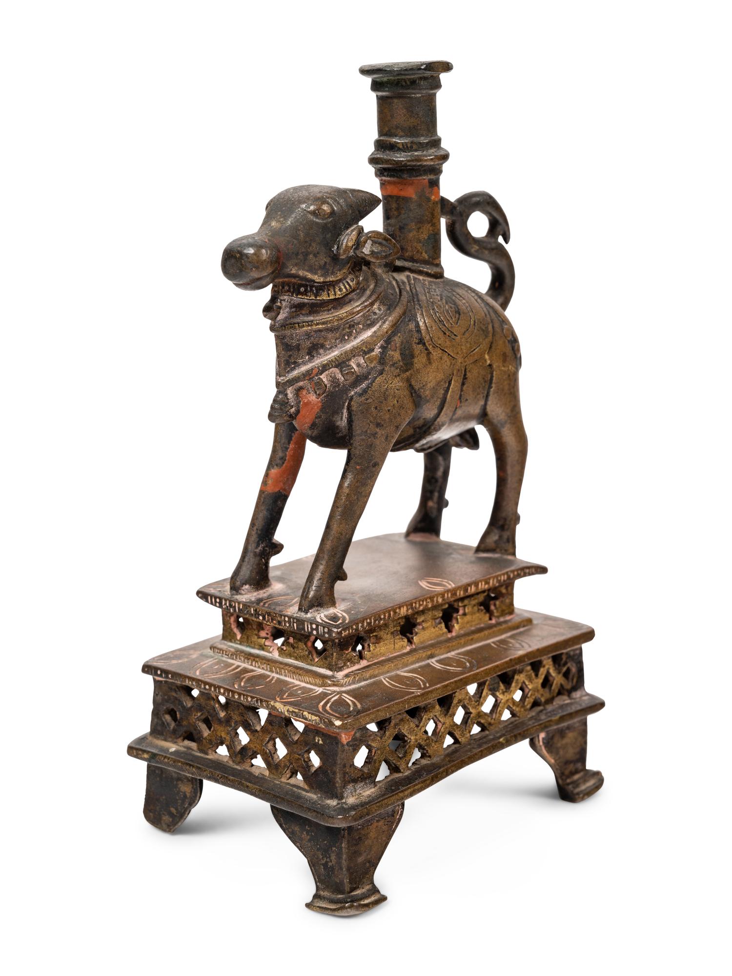 Six Chinese Bronze Animal-Form Articles