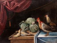 Artist Unknown (20th Century)Two Still Lifes oil on canvas
