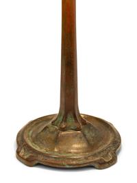 A Leaded Glass Table Lamp