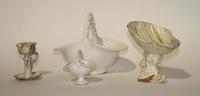 A Group of Four Haeger Pottery Articles Width of widest 11 inches.