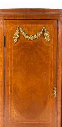 A Pair of Louis XV Style Gilt Bronze-Mounted Parquetry Bibliothèques