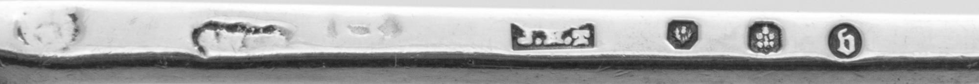 A Victorian Silver Christening Spoon, John Maitland Talbot, Edinburgh, 1883,