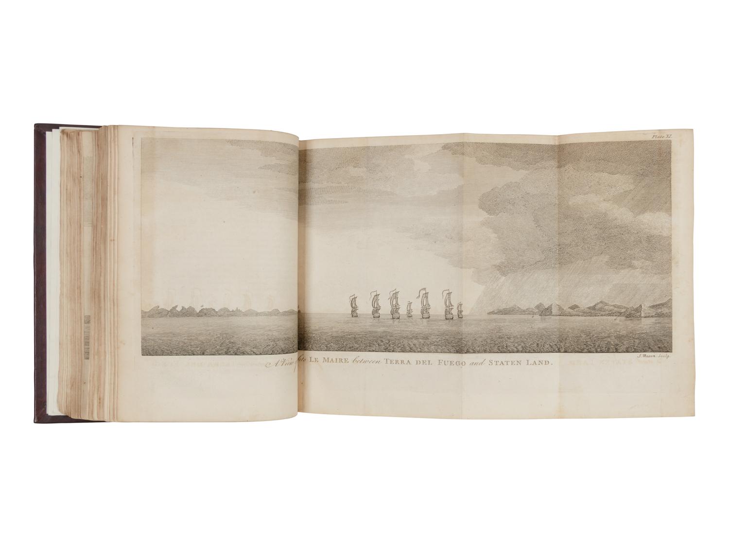 [TRAVEL & EXPLORATION]. ANSON, George (1697-1762 ). -- WALTER, Richard, editor. A Voyage Round the World, In the Years 1740... 1744 . London: John and Paul Knapton for the author, 1749.