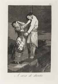 A caza de dientes (Hunting for teeth) , 1799