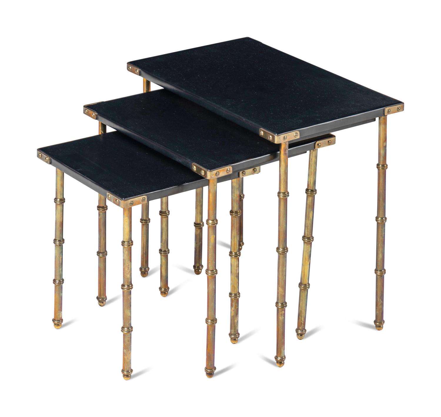 Set of Three Nesting Tables, c. 1950 France