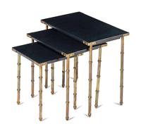 Set of Three Nesting Tables, c. 1950 France