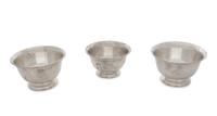 A Group of Three American Silver Revere Style Bowls