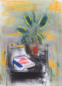 Paul Resika, (American, b. 1928), Still Life on a Porch