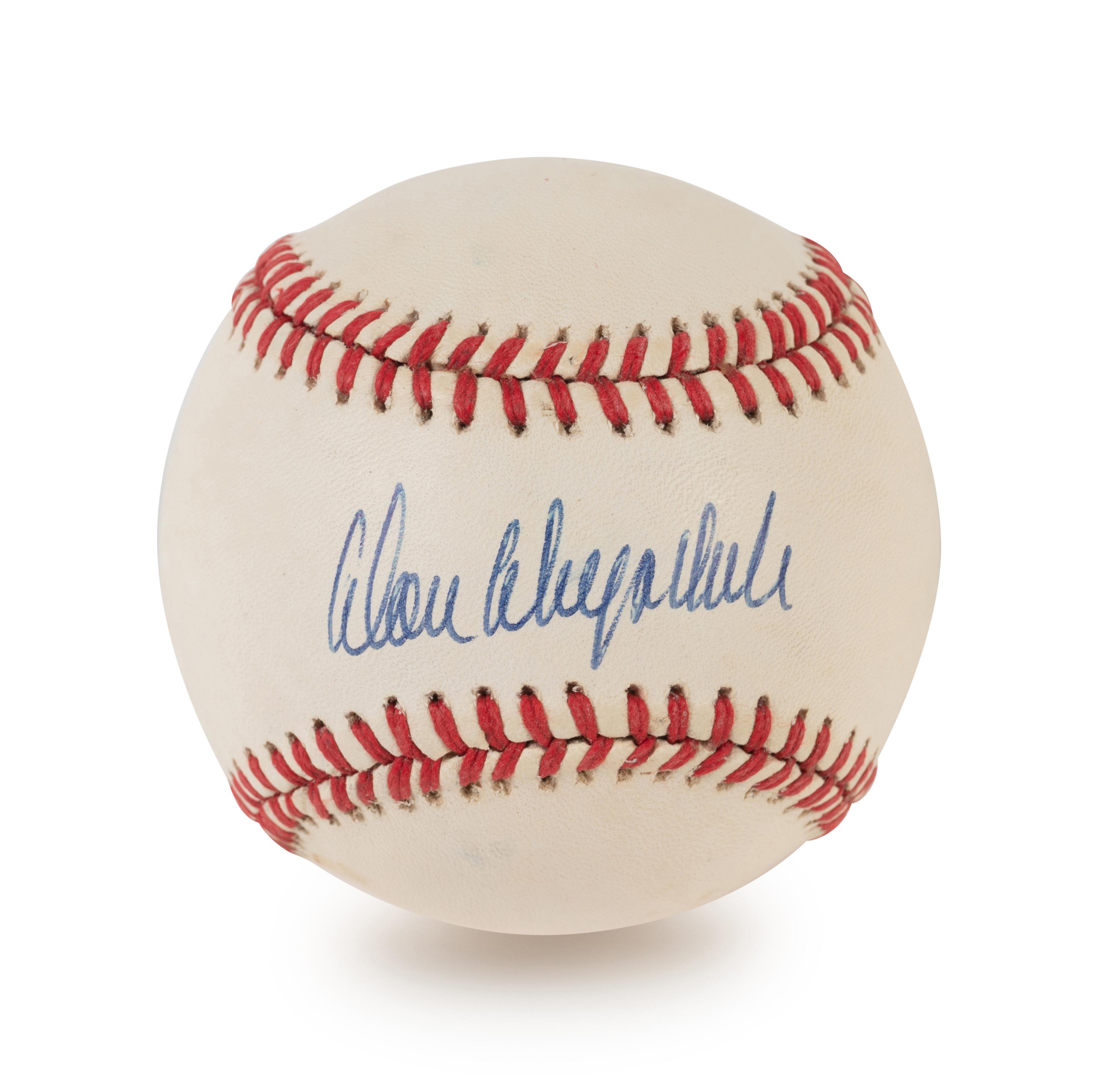A Group of Two Don Drysdale Single Signed Baseballs (BAS Beckett Authentication Services Certified)