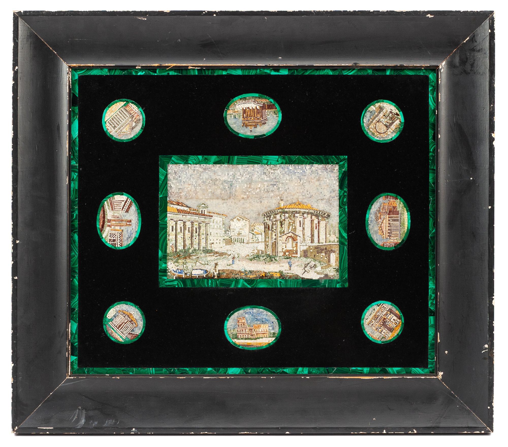 An Italian Micromosaic Plaque