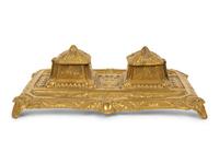 A Group of Continental Brass Desk Articles — LATE 19TH/20TH CENTURY