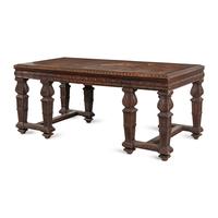 An Italian Carved Oak Writing Table