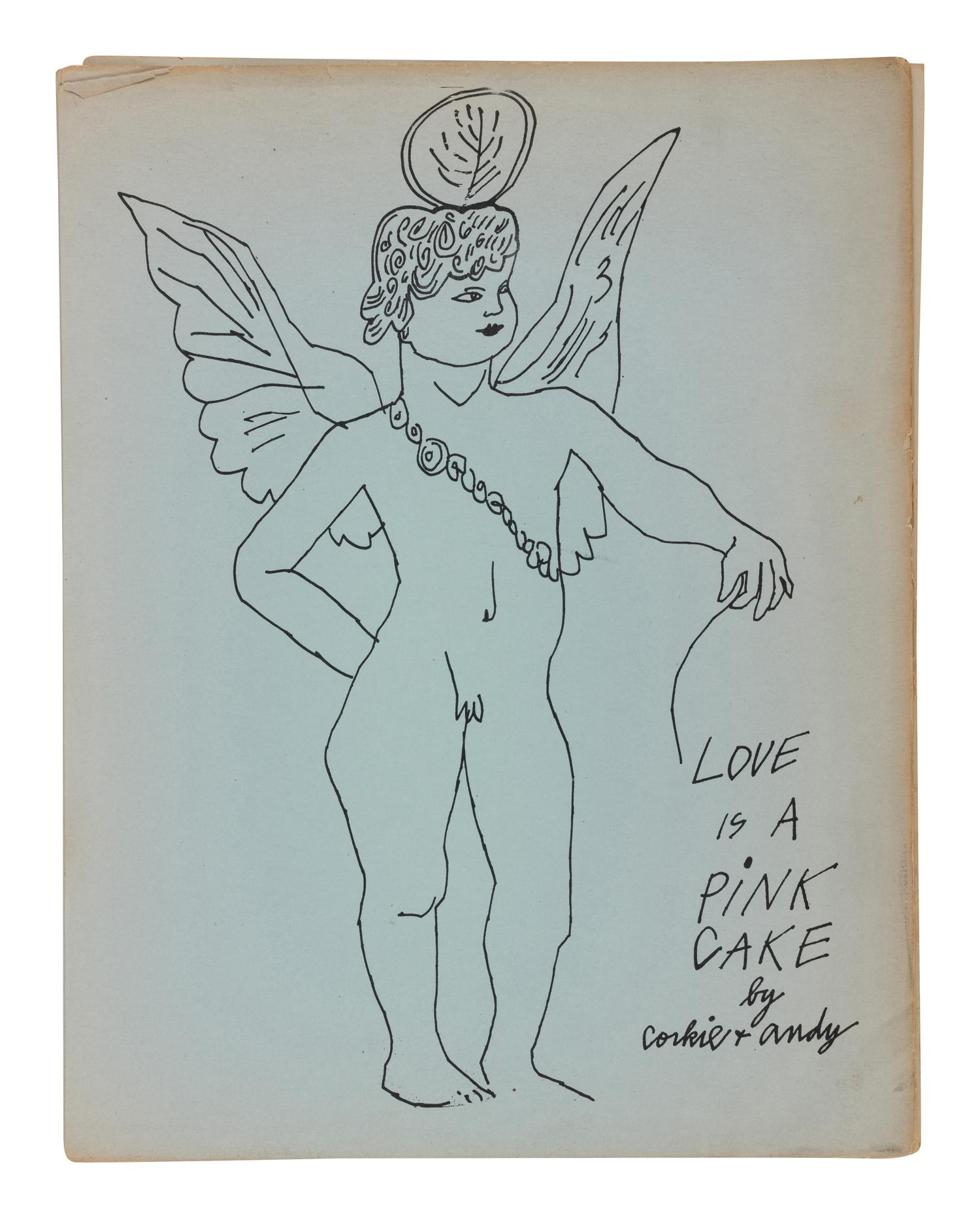 Love is a Pink Cake (complete set of 25 offset lithographs by Andy Warhol with poems by Ralph Thomas Ward), 1953