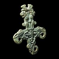 A Scythian Bronze Horse Frontlet Plaque