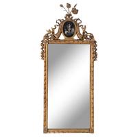 An Italian Neoclassical Giltwood Mirror