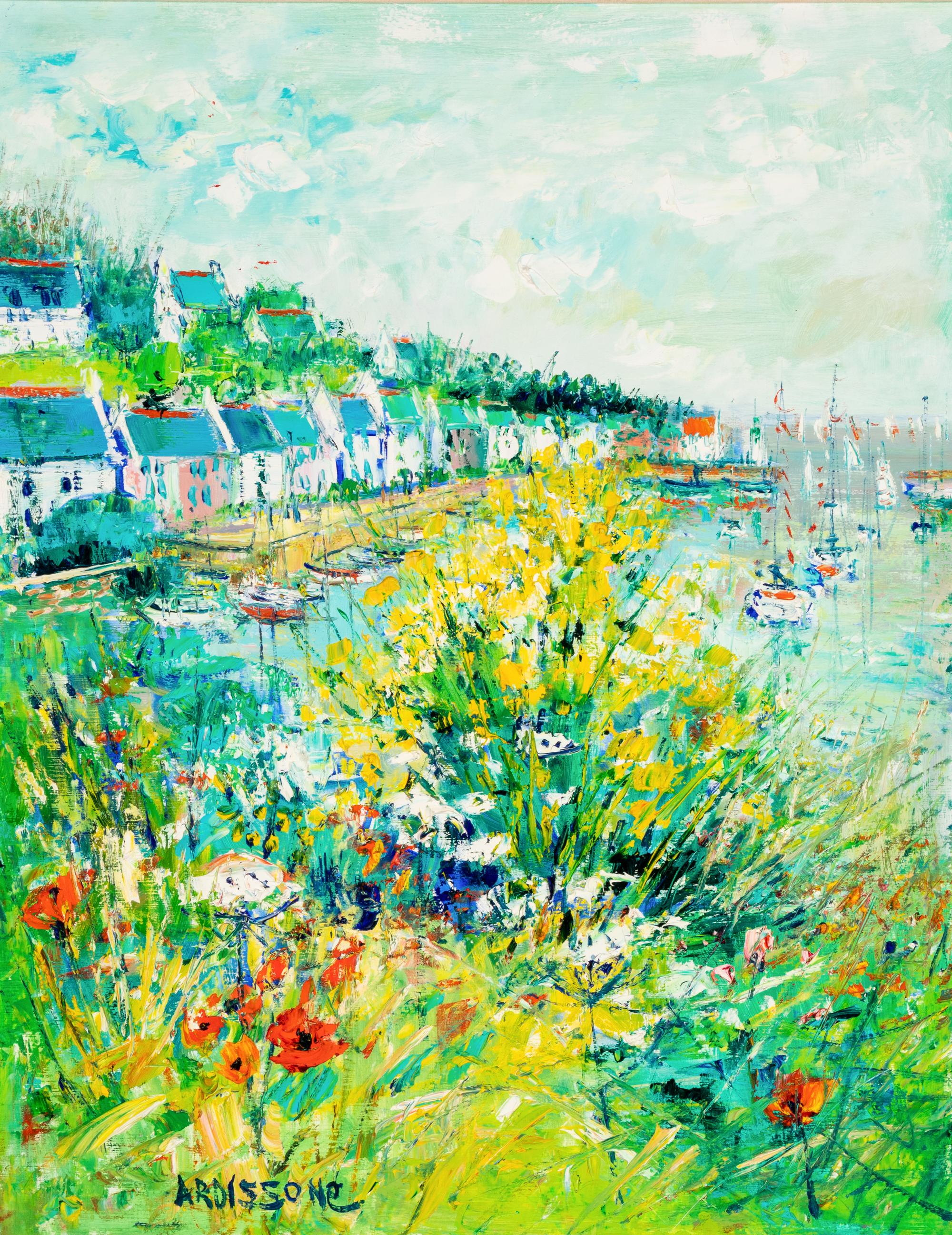 Fleurs au Port de Sauzon