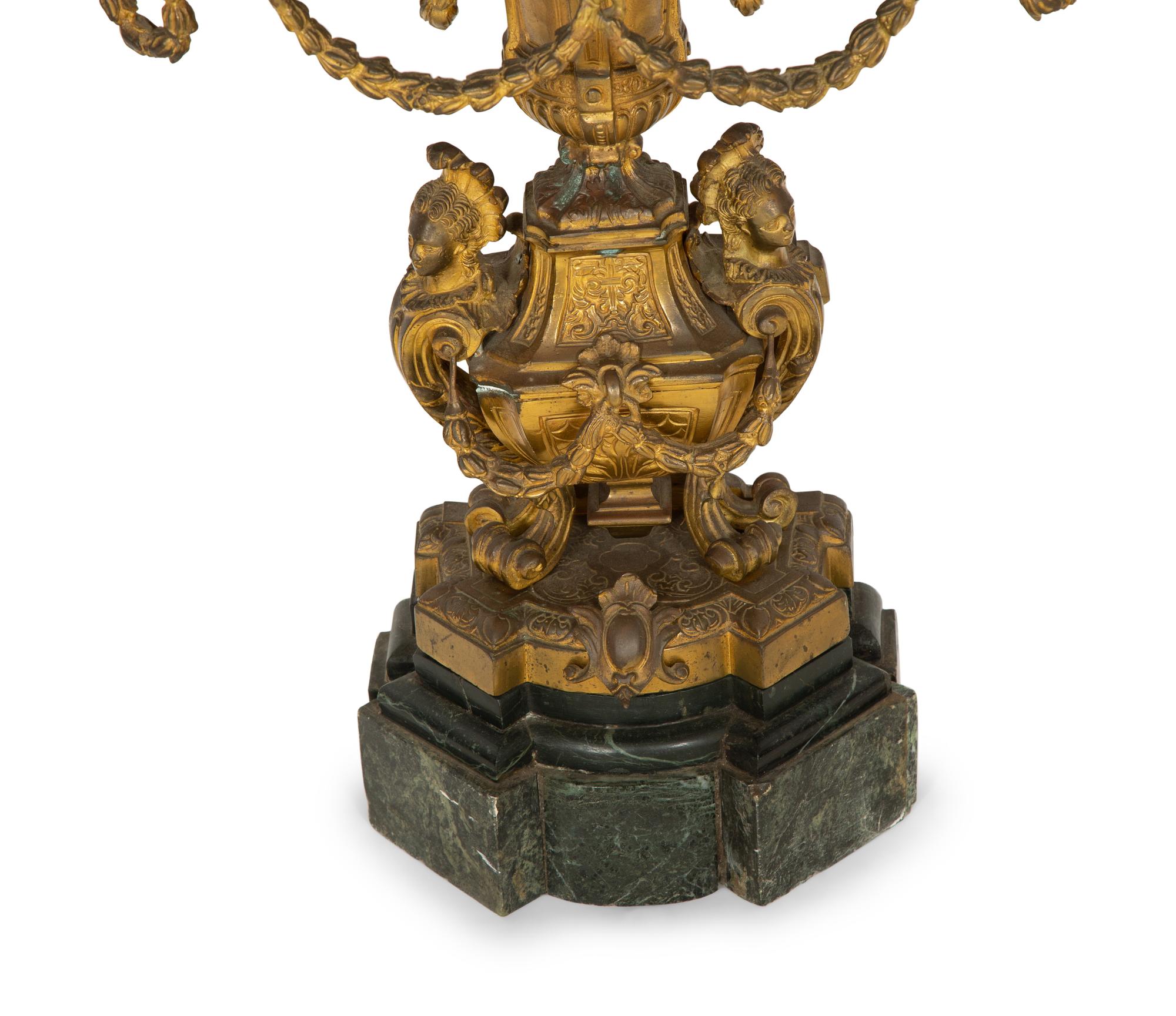 A Pair of Napoleon III Gilt Bronze Vitrines