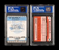 A Group of 1989 Topps Traded Tiffany and Fleer Glossy Ken Griffey Jr. PSA Graded Cards;