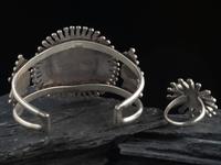 Zuni Silver and Turquoise Petit Point Jewelry