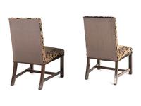 A Pair of George III Style Needlepoint Upholstered Side Chairs
