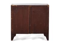 A Federal Mahogany Bowfront Chest
