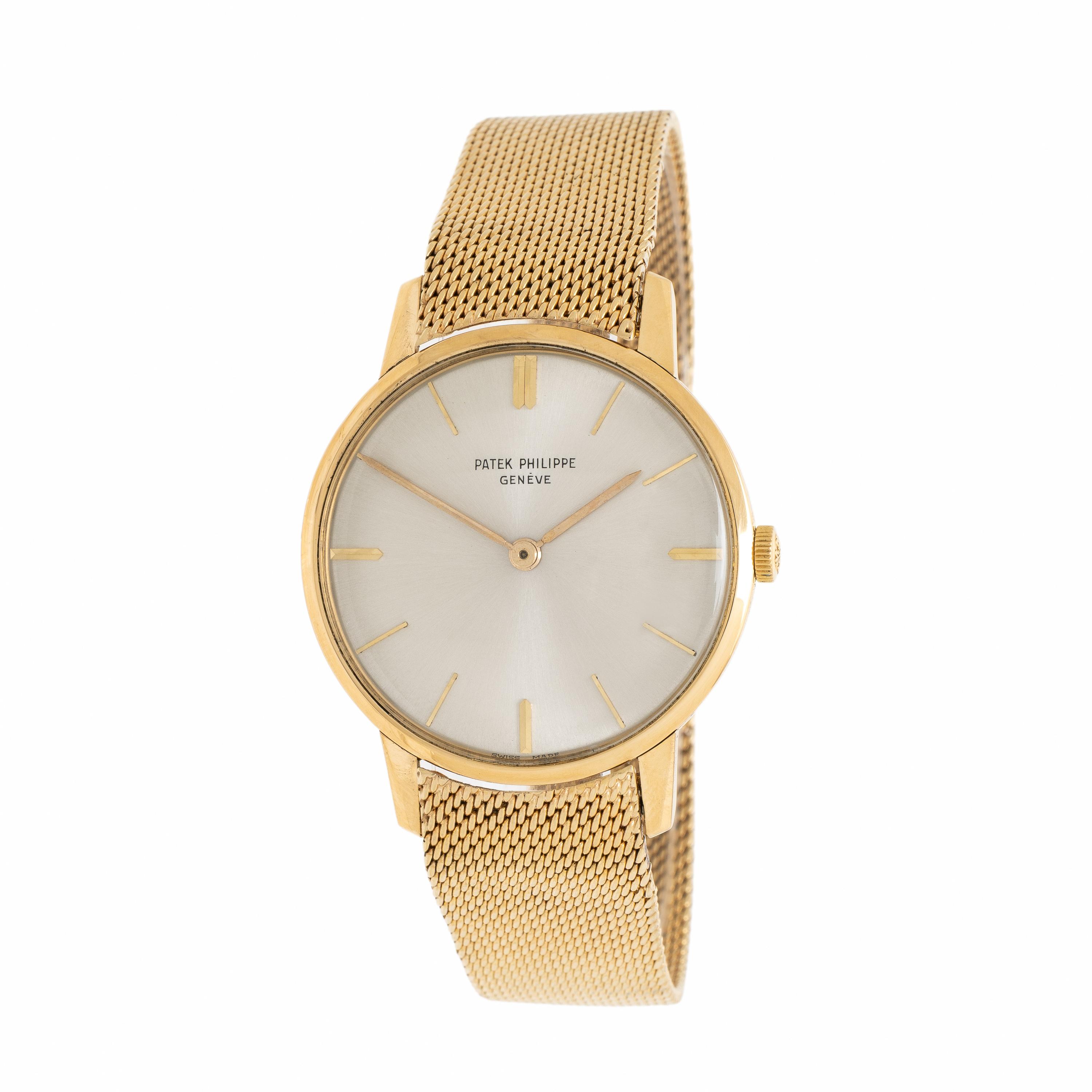 Patek Philippe, Ref. 2599, 18K Yellow Gold 'Calatrava' Watch