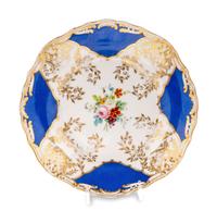 An Alexander II Imperial Porcelain Factory Dessert Plate