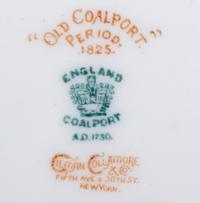 A Set of Sixteen Coalport Porcelain Plates