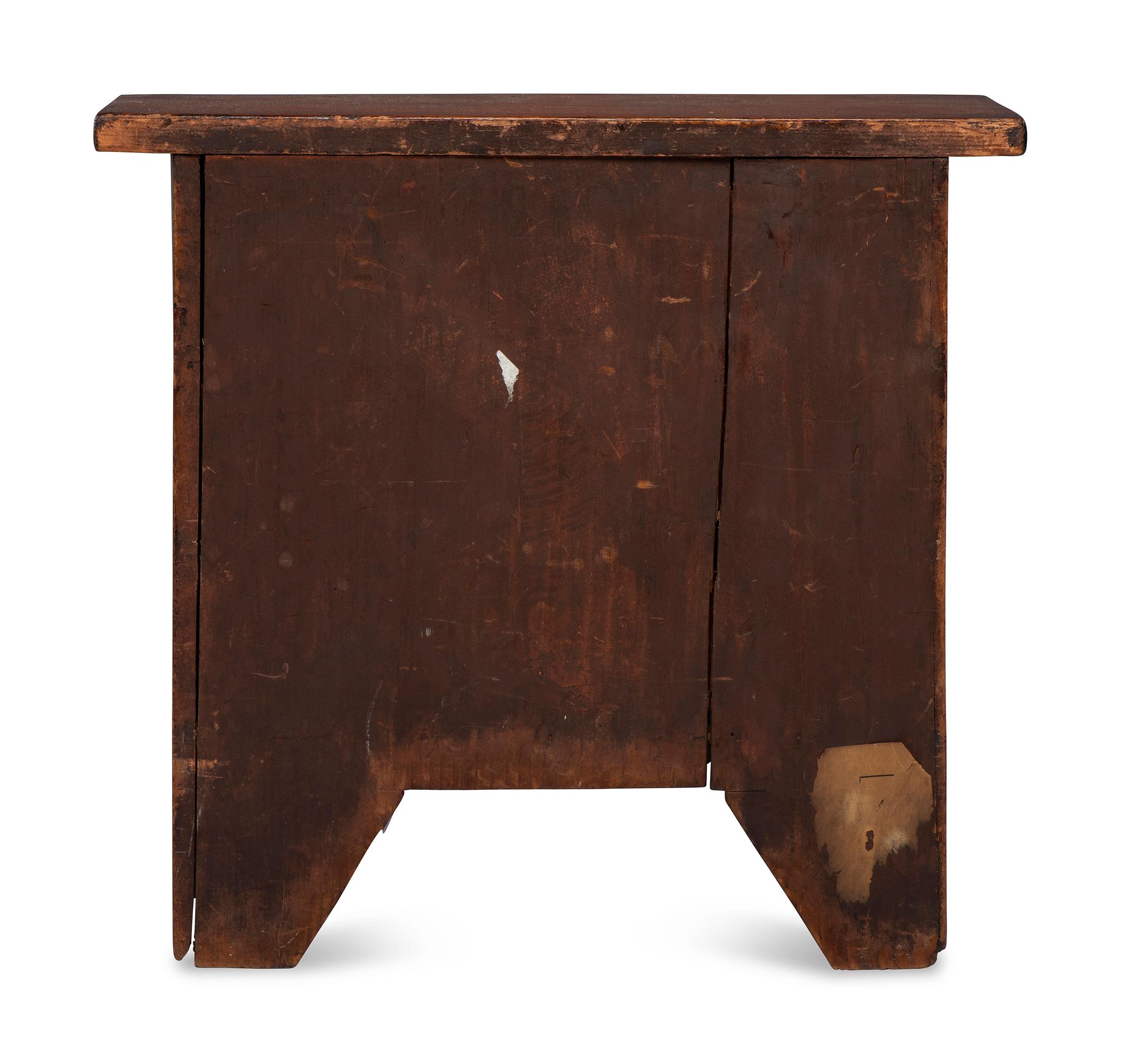 A Federal Mahogany Miniature Chest of Drawers