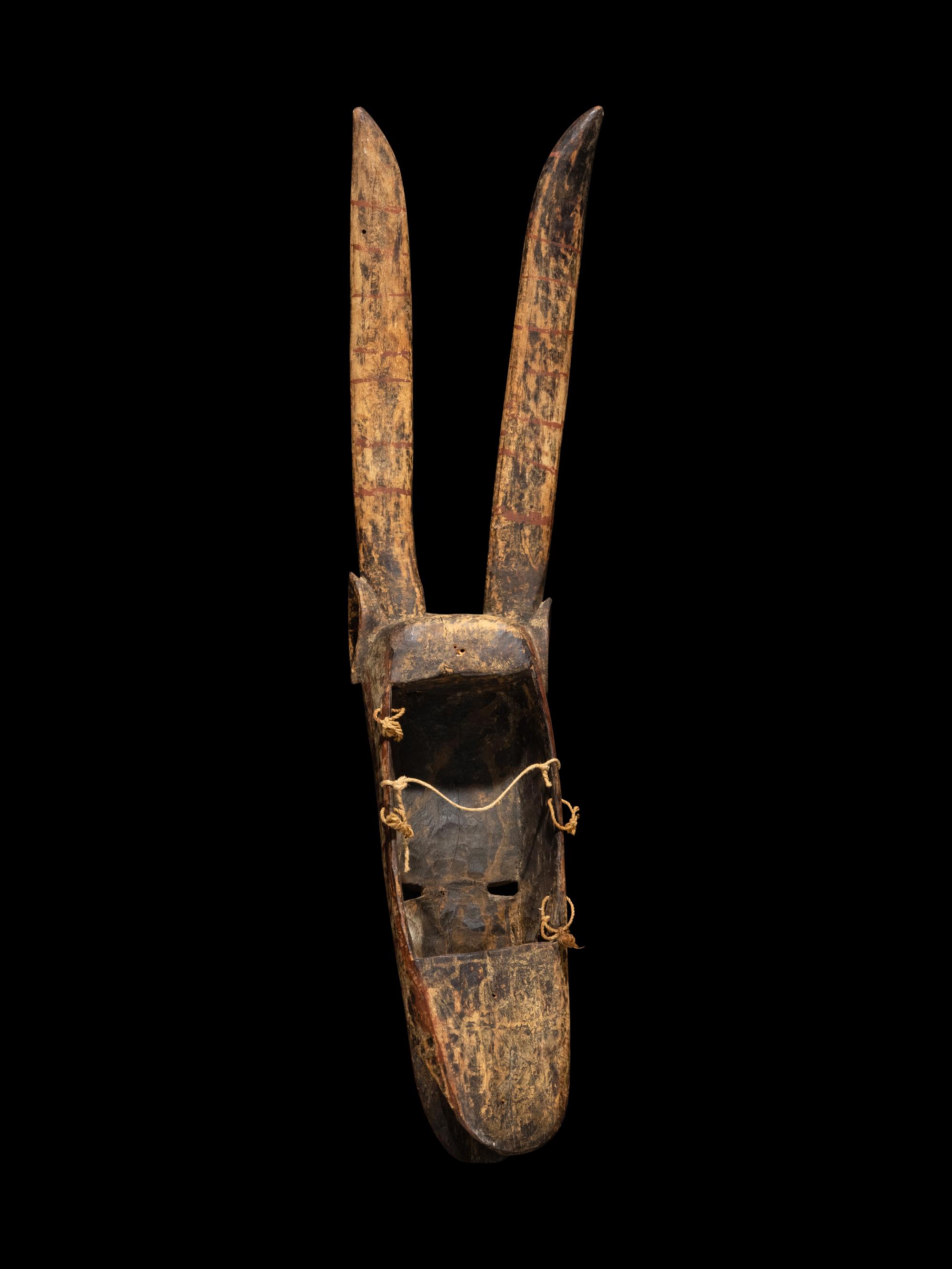 A Mossi Wood Yali Mask