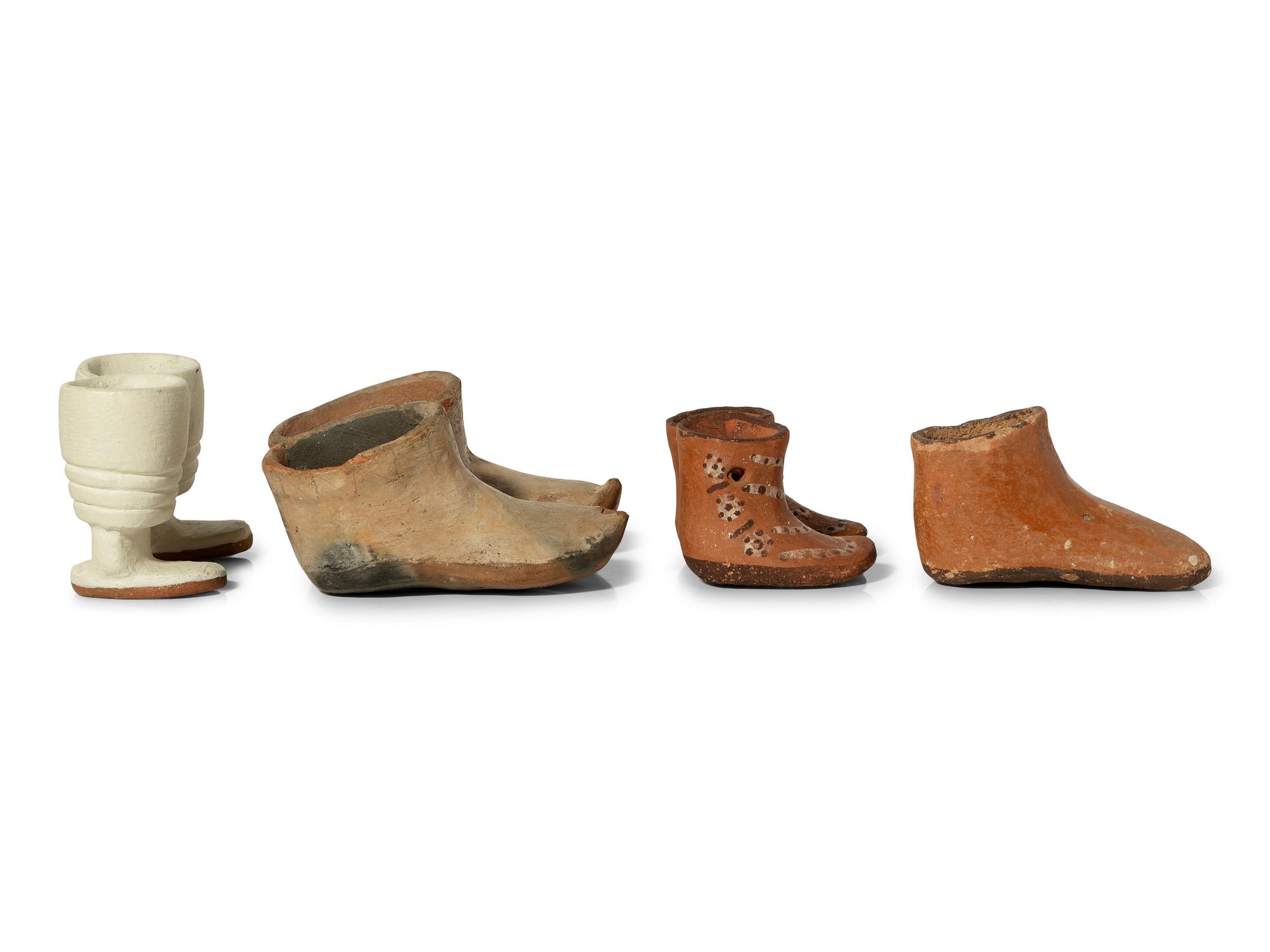Pueblo Pottery Moccasins