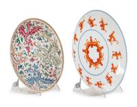 Two Chinese Porcelain Dishes