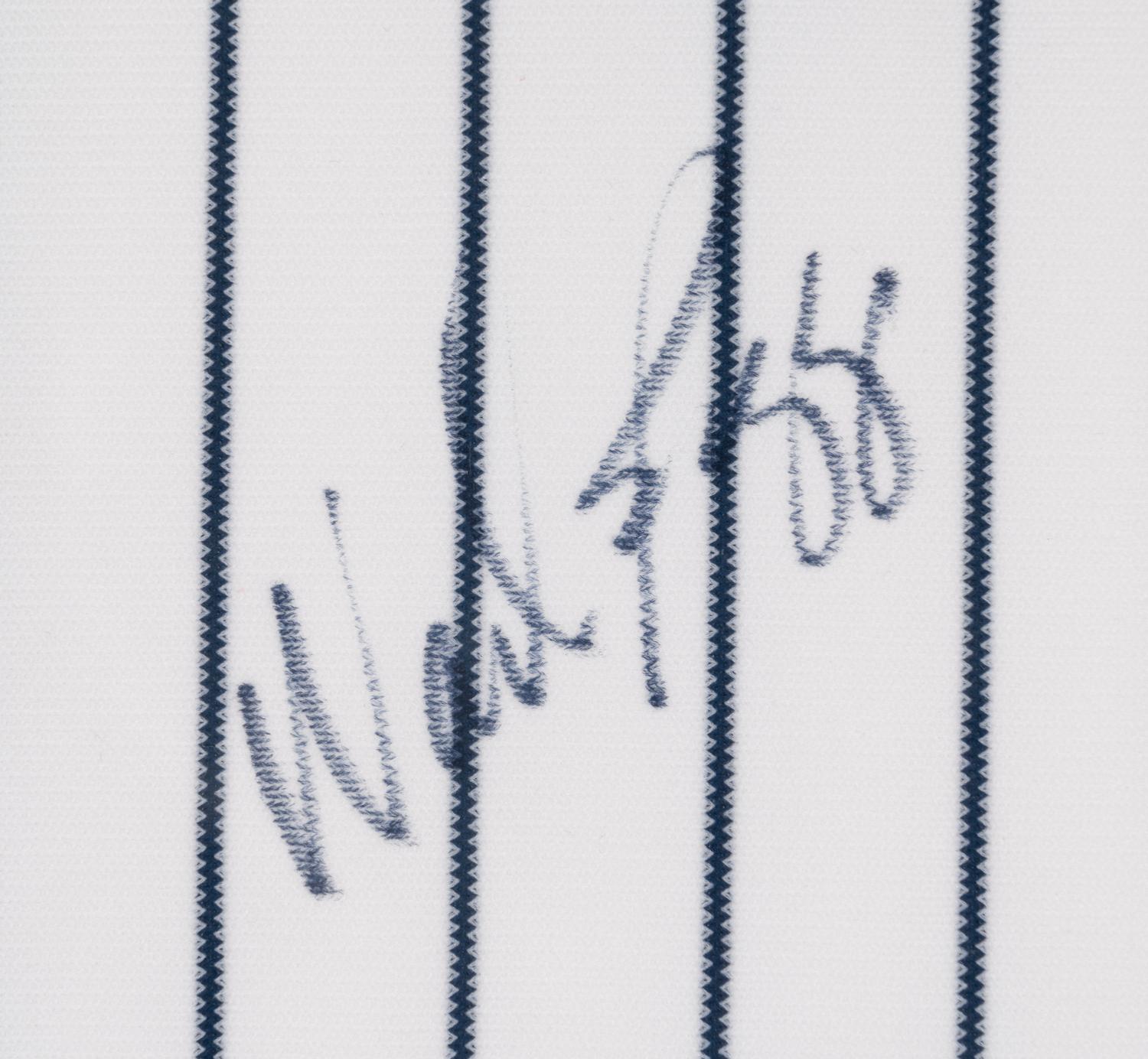 A Group of Signed Autograph Baseball Jersey Displays Featuring Hall of Famers and Notables Including Ken Griffey Jr.