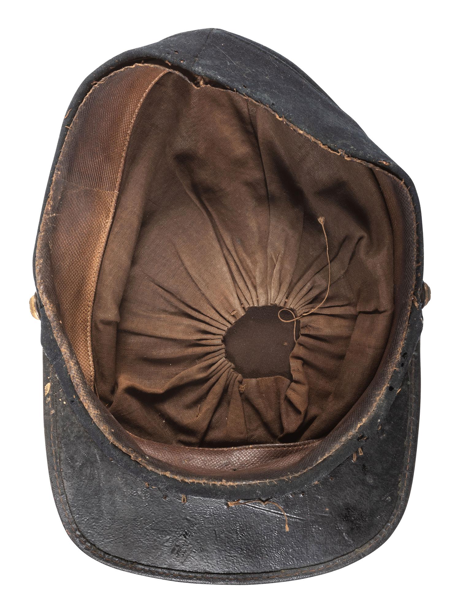 [CIVIL WAR]. Collection of militaria and related artifacts belonging to Sergeant Hamilton Ballentine Co. K, 6th Pennsylvania Cavalry, highlighted by 1860 Army pistol, holster, flask, and cap pouch.