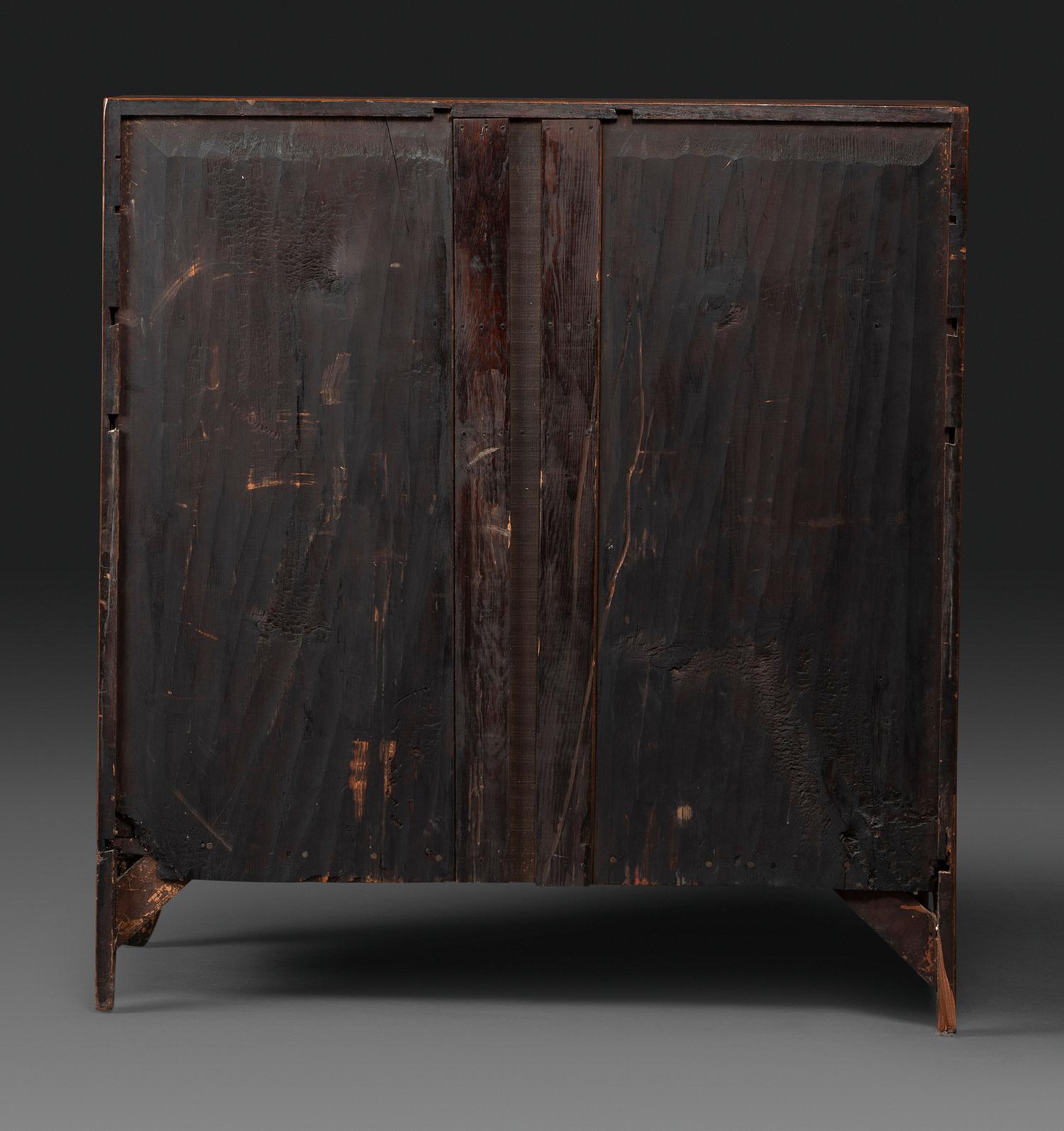 A Federal Inlaid Cherrywood Slant-Front Desk