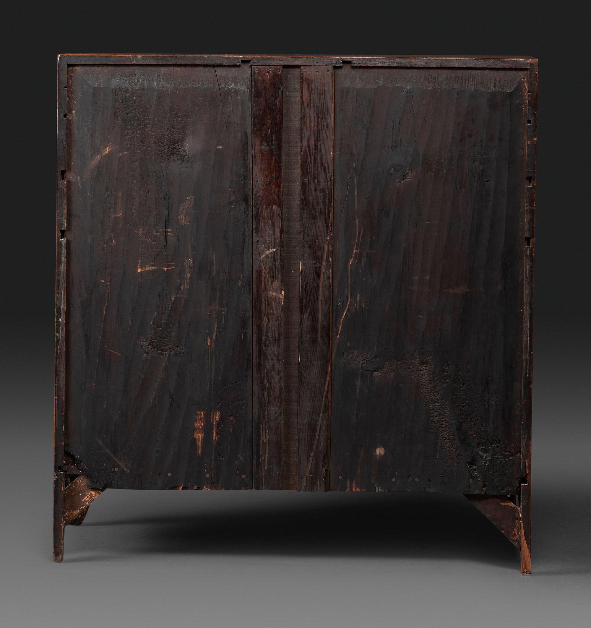 A Federal Inlaid Cherrywood Slant-Front Desk