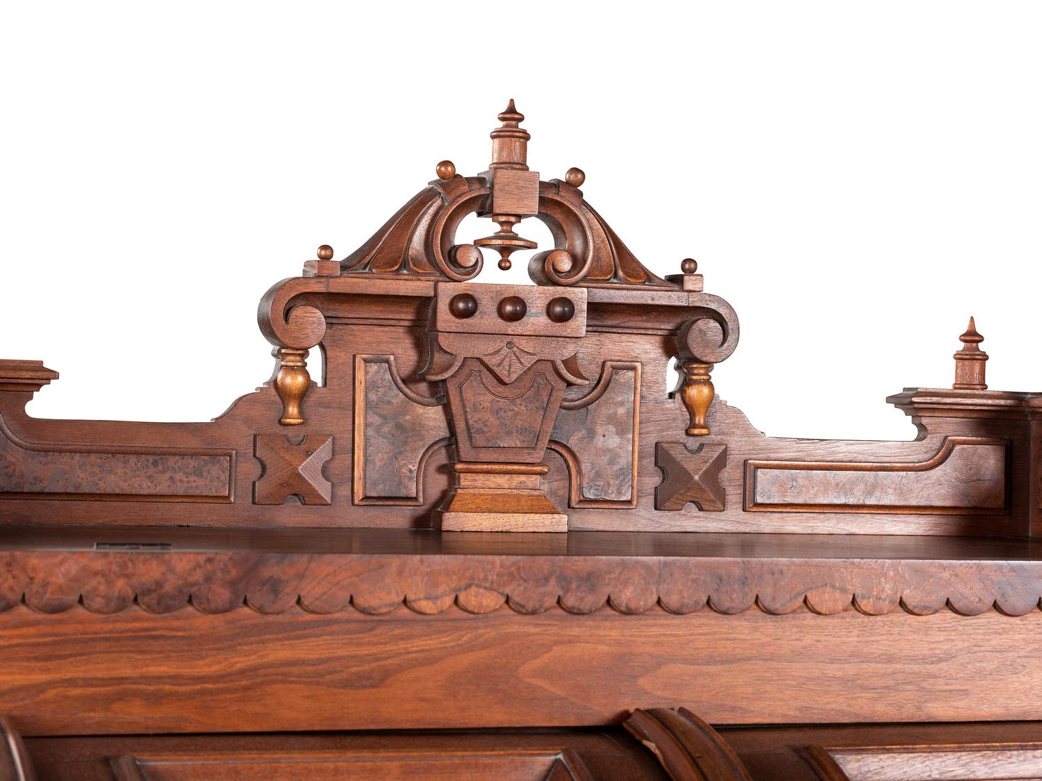 A Wooten Standard Grade Walnut Desk